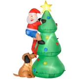 Homcom Weihnachtsbaum 180 cm grün