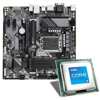 Mainboard Bundle | Intel Core i5-14400, 6X 2500 MHz, Gigabyte B760M DS3H DDR5, 2X M.2 Port, PCIe 4.0 x16, USB 3.2 Gen2 | Tuning Kit | CSL PC Aufrüstkit