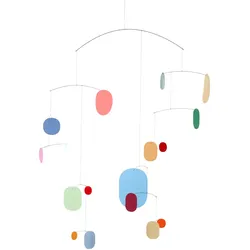 Flensted Mobiles - UN17 Balance Mobile, multicolor