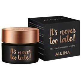 Alcina It's Never Too Late! Anti-Falten Creme 50 ml