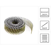 Prebena CNW25/45BKRI Coilnägel blank 10800 Stück