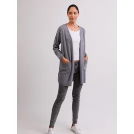 CASH-MERE.CH Cardigan Grau L