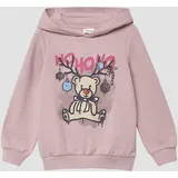 s.Oliver Hoodie mit Weihnachtsprint - pink - 140