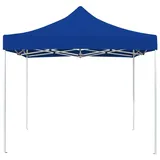 vidaXL Profi-Partyzelt Faltbar Aluminium 3x3 m Blau