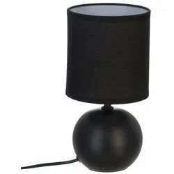 Atmosphera schwarze Keramiklampe H25