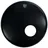 Remo Powerstroke P3 Ebony Bass-Schlagzeugfell, Schwarz, 12,7 cm großem Loch, 55,9 cm