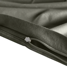 Traumschlaf Kissenbezug Basic Single Jersey 80 x 80 cm Grau