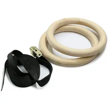 YY Vertical Gym Rings - Trainingsringe und Gurte - wood - STK