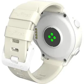 myFirst Fone R2 Kinder-Smartwatch Nougat White mit GPS, Herzfrequenzsensor, Videoanruf und Musikfunktion