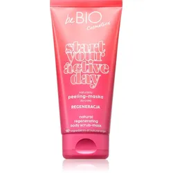beBIO Start Your Active Day Körperpeeling für die Hautregeneration 200 ml