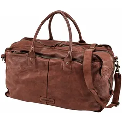 Mey & Edlich Herren Reise-Tasche Braun einfarbig - 01