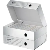 Leitz Archivbox Infinity, 61000000 330x255x80mm Wellpappe weiß
