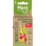 MARA EXPERT Ecosmile Interdentalbürsten Birkenholz ISO2 mittelfein (8Stk.)