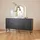 sweeek Anrichte 157,5 x 83 x 39 cm Schwarz