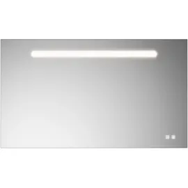 Burgbad Leuchtspiegel mit LED-Beleuchtung, 1 Sensorschalter, Handyhalter, 1200x30x700mm, SIIX120PN258