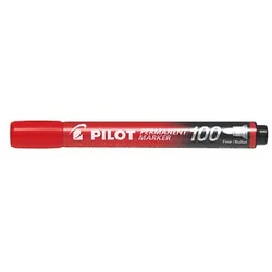 PILOT 100 Permanentmarker rot 1,0 mm, 1 St.