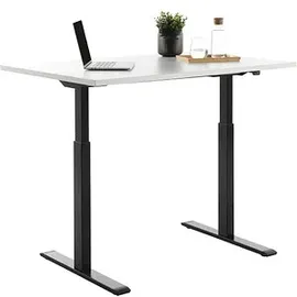 TOPSTAR Schreibtisch E-Table schwarz / Weiß
