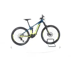 Merida eONE-SIXTY Fully E-Bike 2021 - teal blue lime - M
