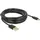 DeLock USB-Kabel USB 2.0 USB-A Stecker, USB-C® Stecker 4.00m Schwarz 83669