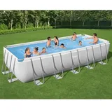 BESTWAY Power Steel Pool Rechteckig 19281 L