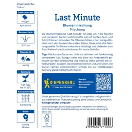 Kiepenkerl Blumensamen Last Minute', 2 bis 4 m2