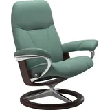 Stressless Stressless® Relaxsessel »Consul«, mit Signature Base, Größe S, Gestell Braun, grün