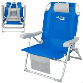 Aktive Strandrucksackstuhl Xxl Blau