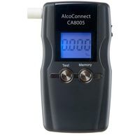 Trendmedic Alkoholtester AlcoConnect CA8005-TM9500 / mobiles Atemalkoholmessgerät mit elektrochemischen Sensor/Professional Fuel-Cell-Sensor | 5Messwert-Speicherplätze | *POLIZEIGENAU*
