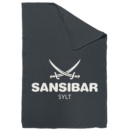 Sansibar Wohndecke Sansibar anth,/weiß (BL 150x200 cm)