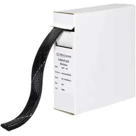 DSG CANUSA 8694008951 Geflechtschlauch Schwarz Polyester 8 bis 14 mm 10 m