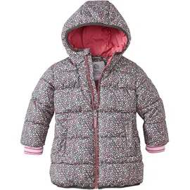 KILLTEC first instinct by killtec Kinder Steppmantel/Winterjacke mit Kapuze FIOW 61 MNS PRK, dunkelstein, 122/128, 43379-000