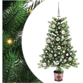vidaXL Weihnachtsbaum mit Beleuchtung 150 LEDs Grün 90 cm