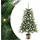 vidaXL Weihnachtsbaum mit Beleuchtung 150 LEDs Grün 90 cm
