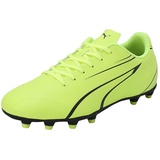 Puma Men Vitoria Fg/Ag Soccer Shoes, Electric Lime-Puma Black, 42.5 EU