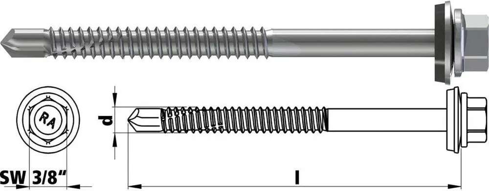 Bohrschraube RP-K