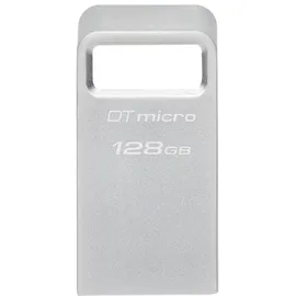Kingston DataTraveler Micro - 128GB 200MB/s Metal USB 3.2 Gen 1