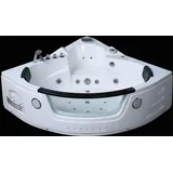 purehaven Whirlpool 140 x 140 x 80 cm Weiß