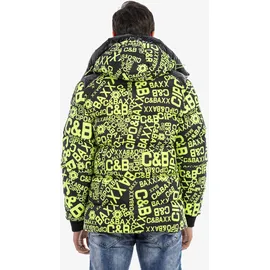 Cipo & Baxx Winterjacke grün 60