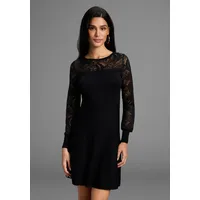 MELROSE Strickkleid Mini Schwarz 40