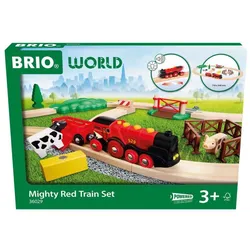 BRIO Spiel Rote Lola Bauernhof Zugset