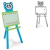 Tafel »Kindertafel Panda 03418«, Höhe 95 cm Stift Schwamm Standtafel, ab 3 Jahren blau