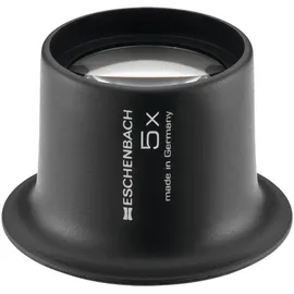 Eschenbach Optik Uhrmacherlupe mit 5X-Vergrößerung in Anthrazit - Made in Germany