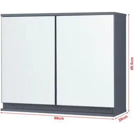 [en.casa] Overath 60 cm grau