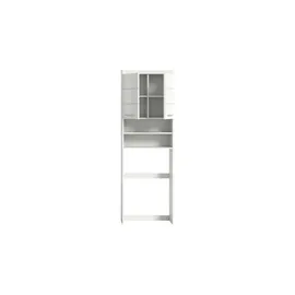 xonox.home Waschmaschinenschrank Scout 63 x 191 x 24 cm Weiß
