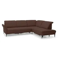 Musterring Ecksofa MR 1350 Leder Kastanie 297 x 229 cm