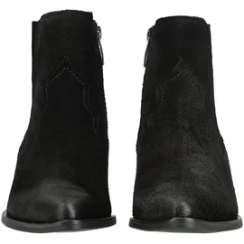 Paul Green Stiefelette Veloursleder", Damen, schwarz, 39