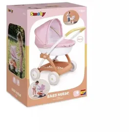 Smoby Baby Nurse Liegender Kinderwagen rosa