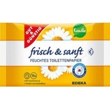Gut & Günstig 2er-Pack feuchtes Toilettenpapier Kamille »frisch & sanft« 2x70ST, Gut und Günstig