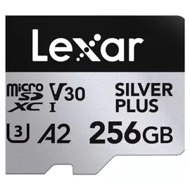 Lexar Professional Silver Plus 256 GB, microSDXC, U3, UHS-I, 205MB/s MicroSD