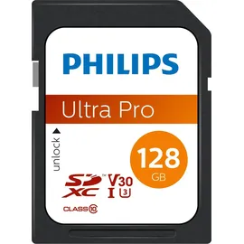 Philips SDXC Pro Speed 128GB Class 10 UHS-I V30